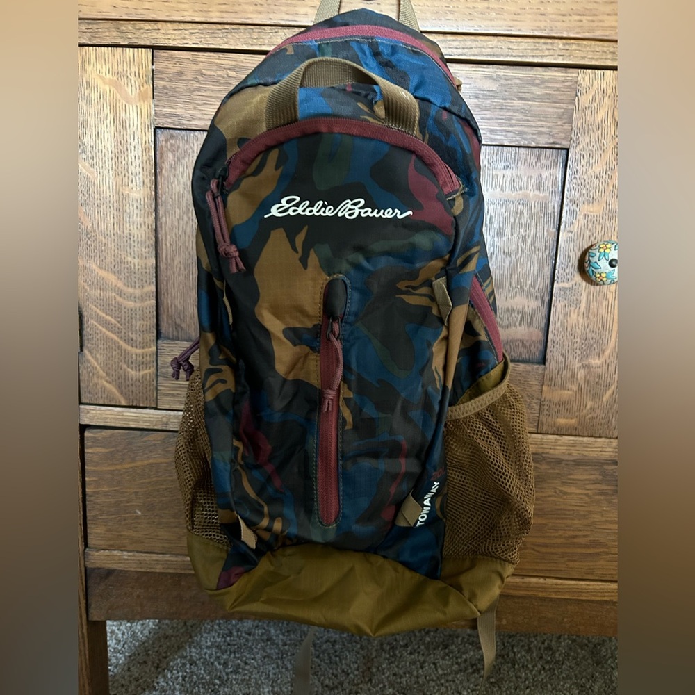 Soft shell packable backpack